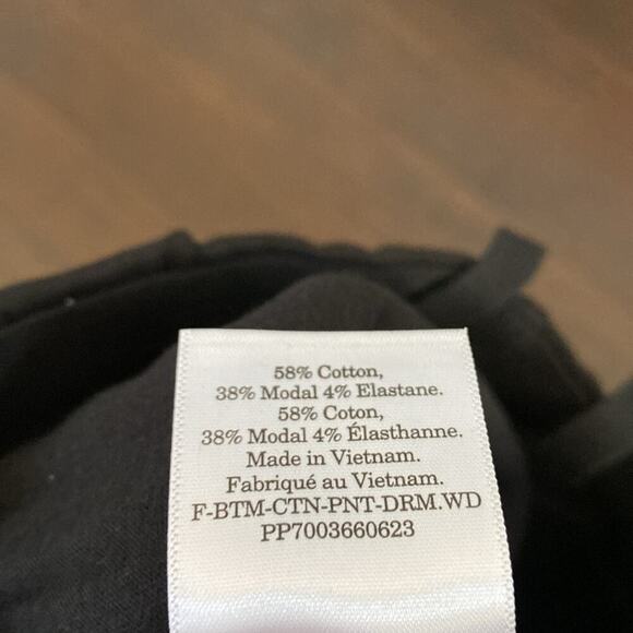 NWT Everlane Women’s The Dream Pant Black Elastic Waist W/ Waistband Size XS - Picture 7 of 9